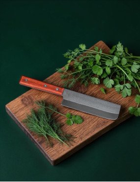 Kitchen knife "Nakiri" with X12MF